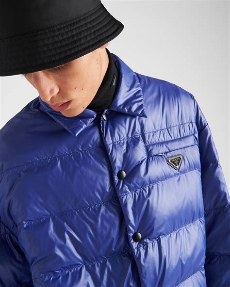 daunenjacke prada|Prada re nylon jacket.